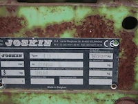Aanhangwagen joskin lt 4tex, bj 1999, chassisnummer 2739/040, verliesaangifte gelijkvormigheidsattest - afbeelding 5 van  7
