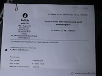 Aanhangwagen joskin lt 4tex, bj 1999, chassisnummer 2739/040, verliesaangifte gelijkvormigheidsattest - afbeelding 7 van  7