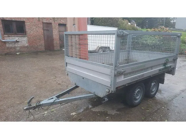 Aanhangwagen kerenzo 2.50x1.50m 750kg - afbeelding 1 van  1