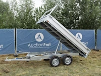 Aanhangwagen kipper kerenzo 750kg 300x150cm nieuw - afbeelding 1 van  1