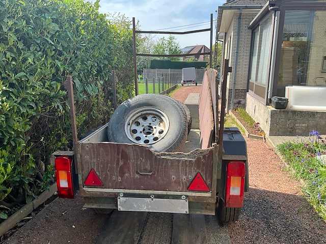 Aanhangwagen met 65cm hoge dissel - afbeelding 2 van  4
