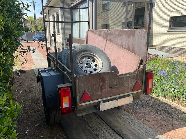 Aanhangwagen met 65cm hoge dissel - afbeelding 3 van  4