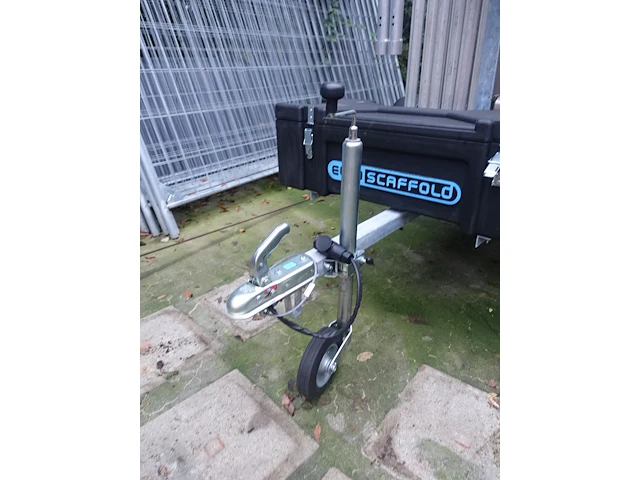 Aanhangwagen met alu stelling euro scaffold - afbeelding 3 van  15