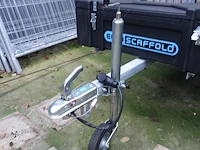 Aanhangwagen met alu stelling euro scaffold - afbeelding 3 van  15