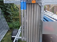Aanhangwagen met alu stelling euro scaffold - afbeelding 10 van  15