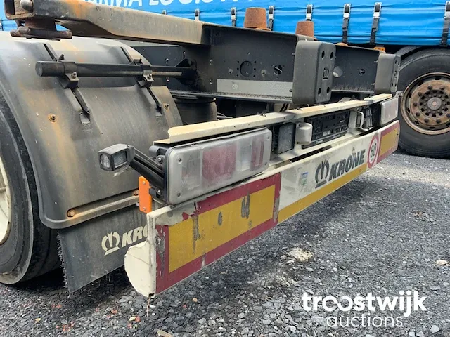 Aanhangwagen met containerchassis - afbeelding 12 van  15