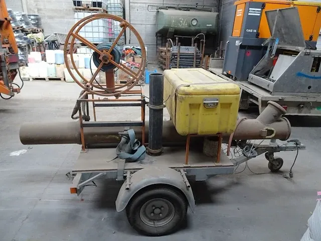 Aanhangwagen met haspel - afbeelding 4 van  4