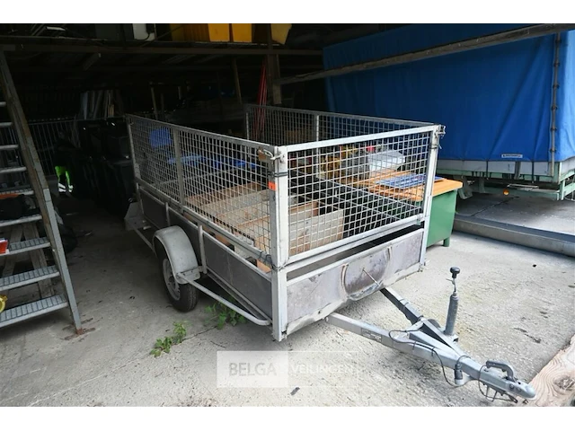 Aanhangwagen met loofrek - afbeelding 3 van  7