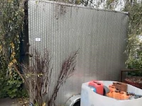 Aanhangwagen met rvs opbouw - afbeelding 1 van  3