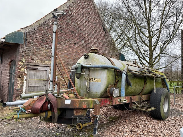Aanhangwagen met tank excelsior - afbeelding 1 van  16