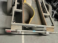 Aanhangwagen onafgewerkt l237xb117 cm - afbeelding 1 van  3