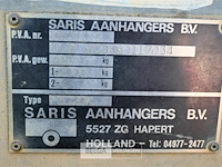 Aanhangwagen saris, geremd - afbeelding 12 van  12