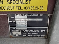 Aanhangwagen saris woma - afbeelding 2 van  10