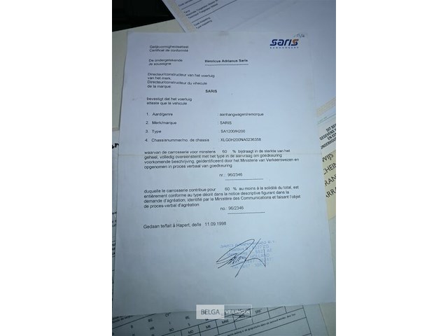 Aanhangwagen saris - afbeelding 2 van  11