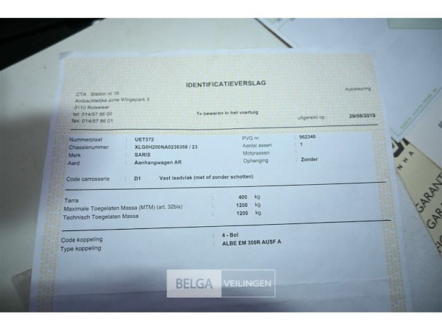 Aanhangwagen saris - afbeelding 5 van  11