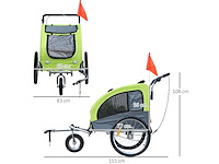 Aanhangwagen voor huisdieren - afbeelding 3 van  14