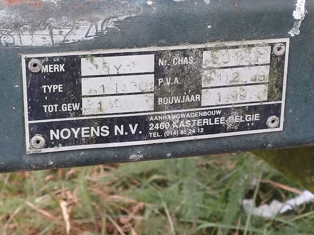Aanhangwagen voor kajak - afbeelding 2 van  5