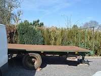 Aanhangwagen voor traktor 1-as 4 banden daf - afbeelding 7 van  11
