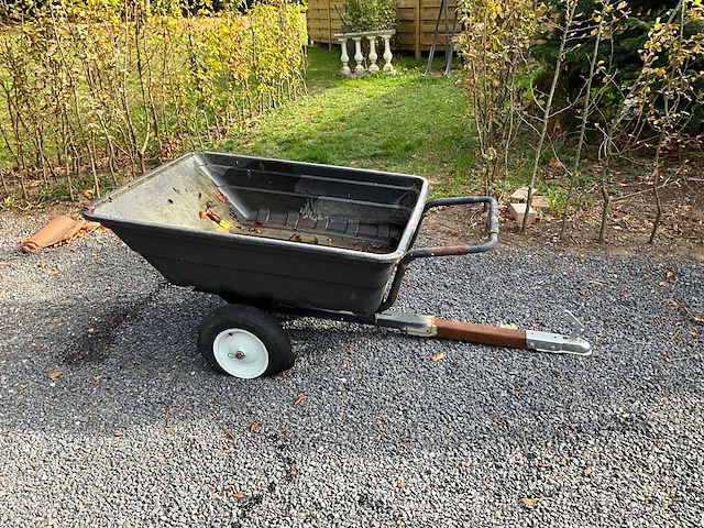 Aanhangwagen voor zitmaaier - afbeelding 1 van  7