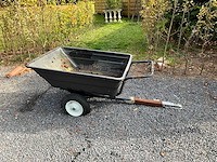 Aanhangwagen voor zitmaaier