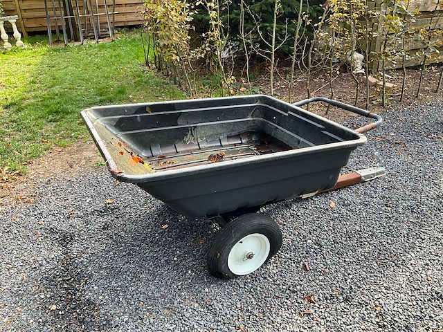 Aanhangwagen voor zitmaaier - afbeelding 3 van  7