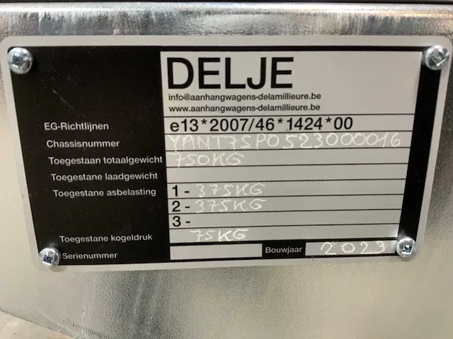 Aanhangwagen - afbeelding 3 van  12