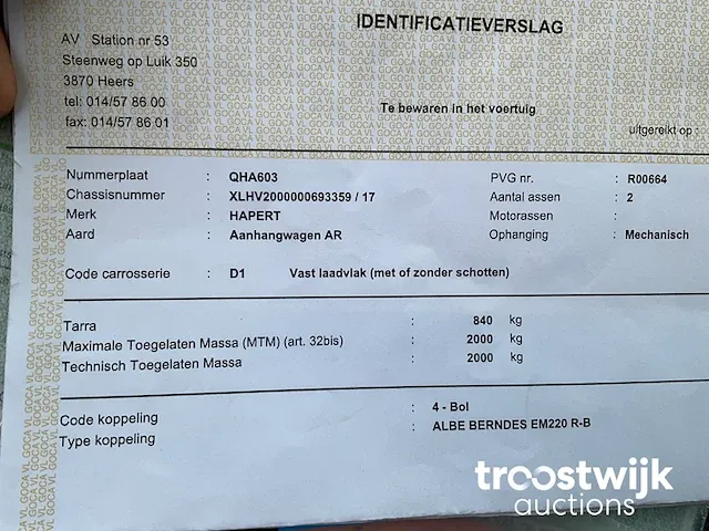Aanhangwagen - afbeelding 3 van  12