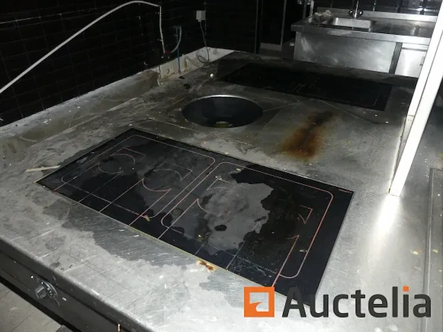 Aanrechtblad keukencentrum, plancha, elektrische kookplaat, friteuse - afbeelding 5 van  11