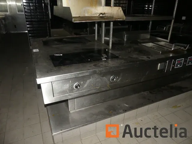 Aanrechtblad keukencentrum, plancha, elektrische kookplaat, friteuse - afbeelding 7 van  11