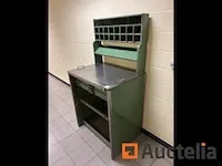 Aanrechtblad met metaal plaat - afbeelding 2 van  4