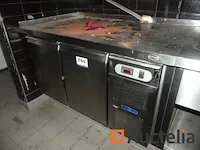Aanrechtblad voor horeca, koelkasten wastafel ... rubbens - afbeelding 6 van  8