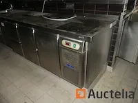 Aanrechtblad voor horeca, koelvitrines, wastafels ... rubbens - afbeelding 4 van  4