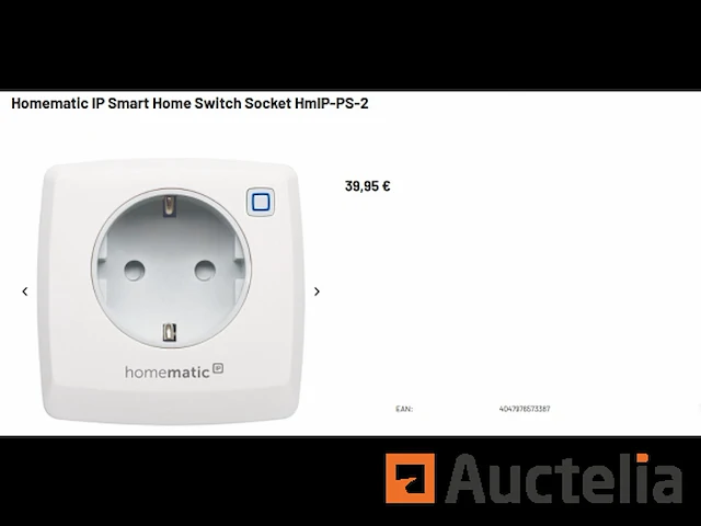 Aansluiting homematic ip hmip-ps-2 - afbeelding 1 van  1