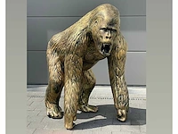 Aap / monkey gold h130cm - afbeelding 1 van  1
