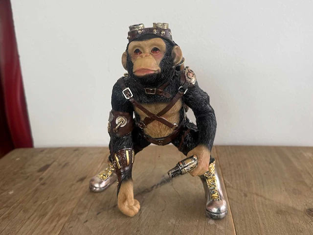 Aap / monkey ruimtepiloot h21cm - afbeelding 1 van  4