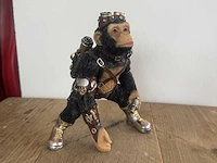 Aap / monkey ruimtepiloot h21cm - afbeelding 4 van  4