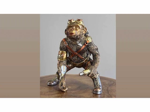 Aap / monkey ruimtepiloot h21cm - afbeelding 1 van  3
