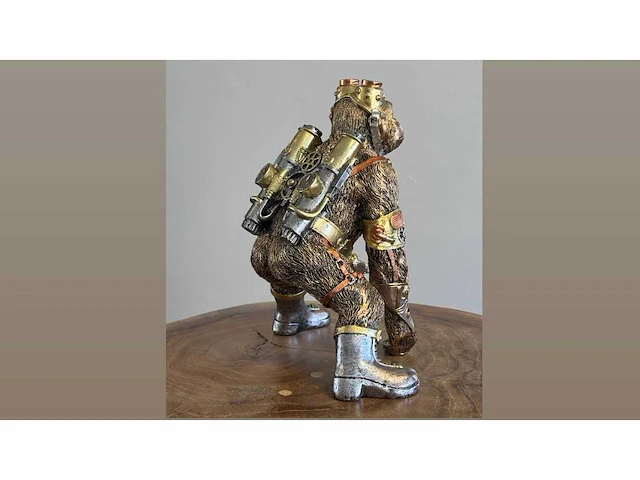 Aap / monkey ruimtepiloot h21cm - afbeelding 3 van  3