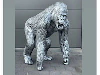 Aap / monkey silver h130cm - afbeelding 1 van  1