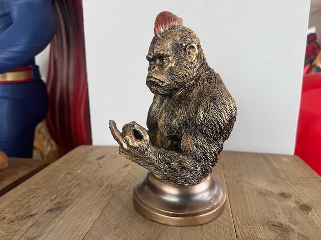 Aap/monkey f*ck you h27,5cm original - afbeelding 2 van  3