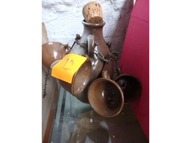 Aardewerk barvaux hoogte 23cm - afbeelding 1 van  1