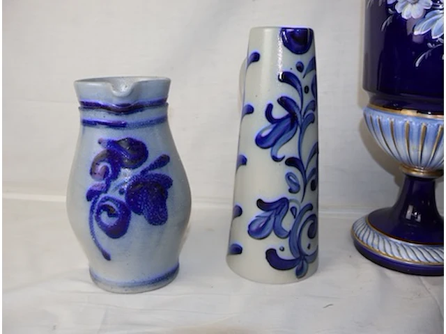 Aardewerk blauw (x5) - afbeelding 6 van  6