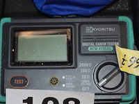Aardingsweerstandmeter kyoritsu, kew 4105dl - afbeelding 2 van  2