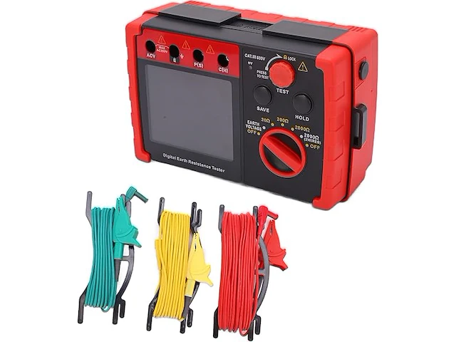 Aardingsweerstandstester meter - afbeelding 1 van  6