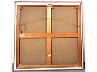 Aat verhoog - tegenlicht - olie op doek - 100x100 cm - 1978 - afbeelding 3 van  12