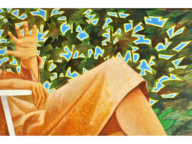 Aat verhoog - tegenlicht - olie op doek - 100x100 cm - 1978 - afbeelding 10 van  12