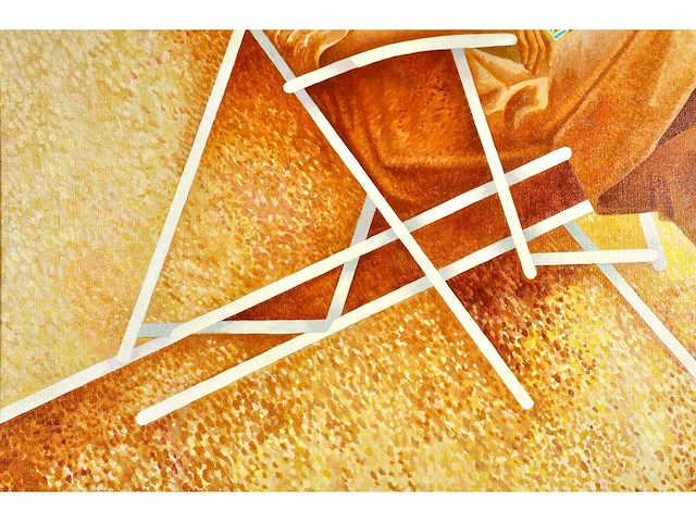 Aat verhoog - tegenlicht - olie op doek - 100x100 cm - 1978 - afbeelding 11 van  12