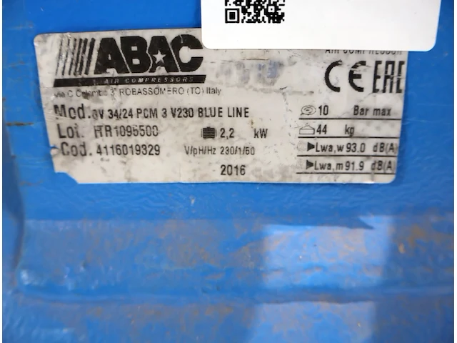 Abac compressor - afbeelding 4 van  8