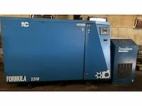 Abac formula 22 schroefcompressor 2008, inclusief filter en compressievat - afbeelding 1 van  15