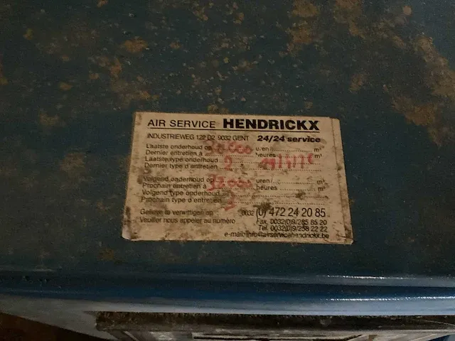 Abac formula 22 schroefcompressor 2008, inclusief filter en compressievat - afbeelding 14 van  15